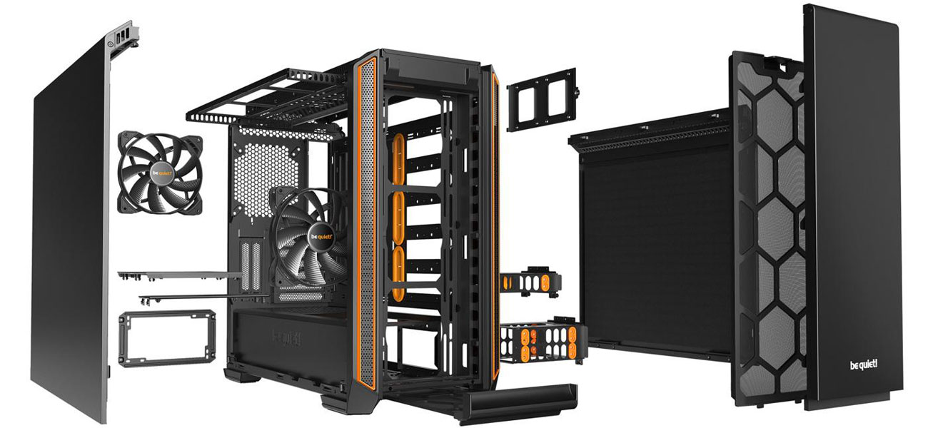 be quiet! Silent Base 601 pomarańczowa - Obudowy do